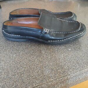 Timberland Smart Comfort Slip-On Black Leather Loafers Size 8.5 P5